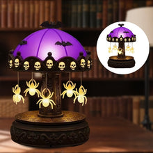 Load image into Gallery viewer, Edition Halloween Spinning Ghost Night Light