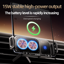 Load image into Gallery viewer, Wireless Charging Rotating Car Mount