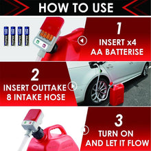 Load image into Gallery viewer, Portable Fuel Pump