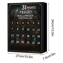 Load image into Gallery viewer, 31 Nights of Fright Halloween Countdown Box