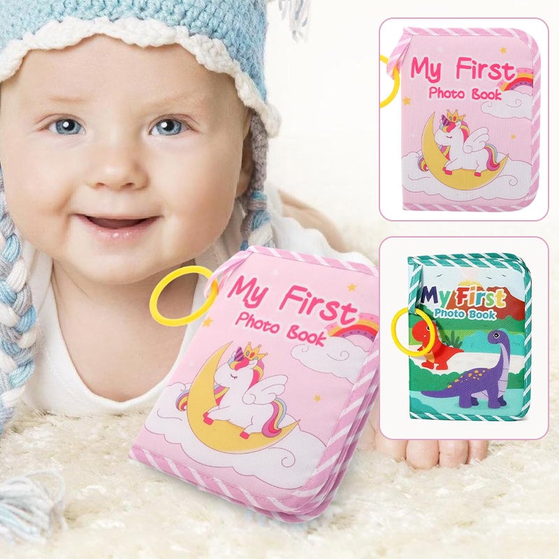 My First Baby Photo Book with Safe Mirror