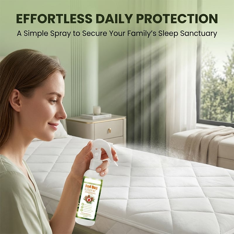 Plant-Powered Bed Bug and Mite Eliminator Spray