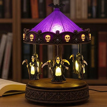 Load image into Gallery viewer, Edition Halloween Spinning Ghost Night Light