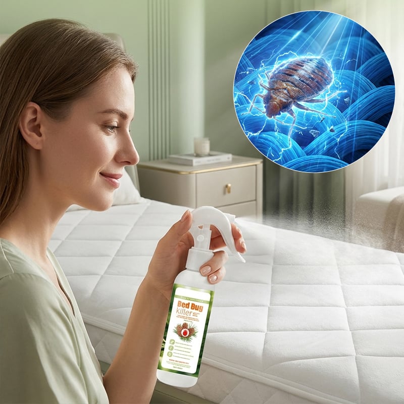 Plant-Powered Bed Bug and Mite Eliminator Spray