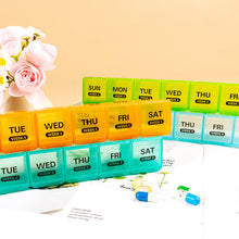 Load image into Gallery viewer, Pill Organizer (28 compartments)