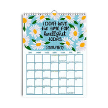 Load image into Gallery viewer, 2025 Here We Fucking Go Again Calendar
