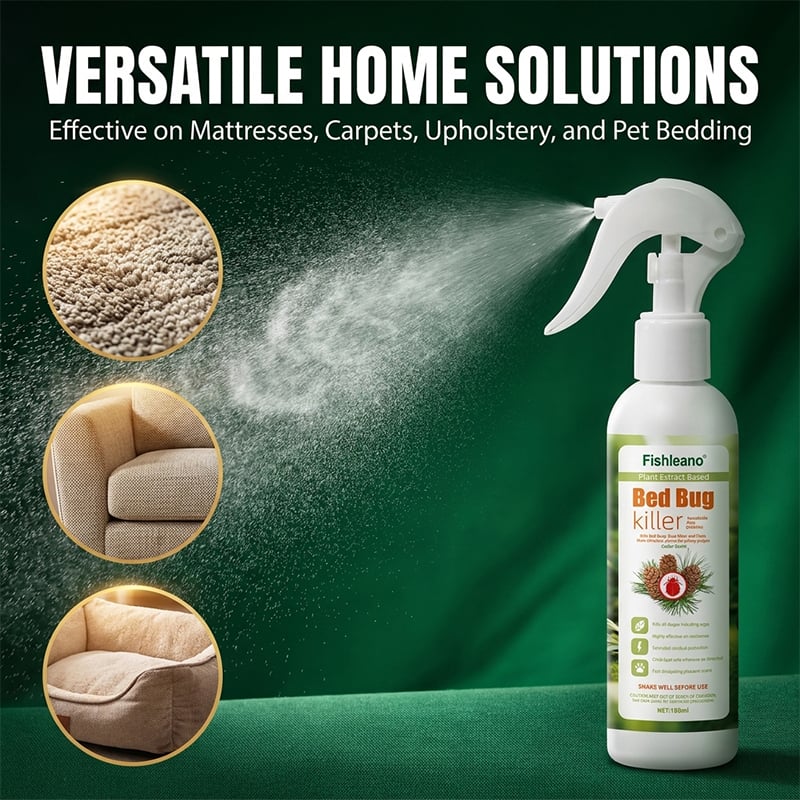 Plant-Powered Bed Bug and Mite Eliminator Spray