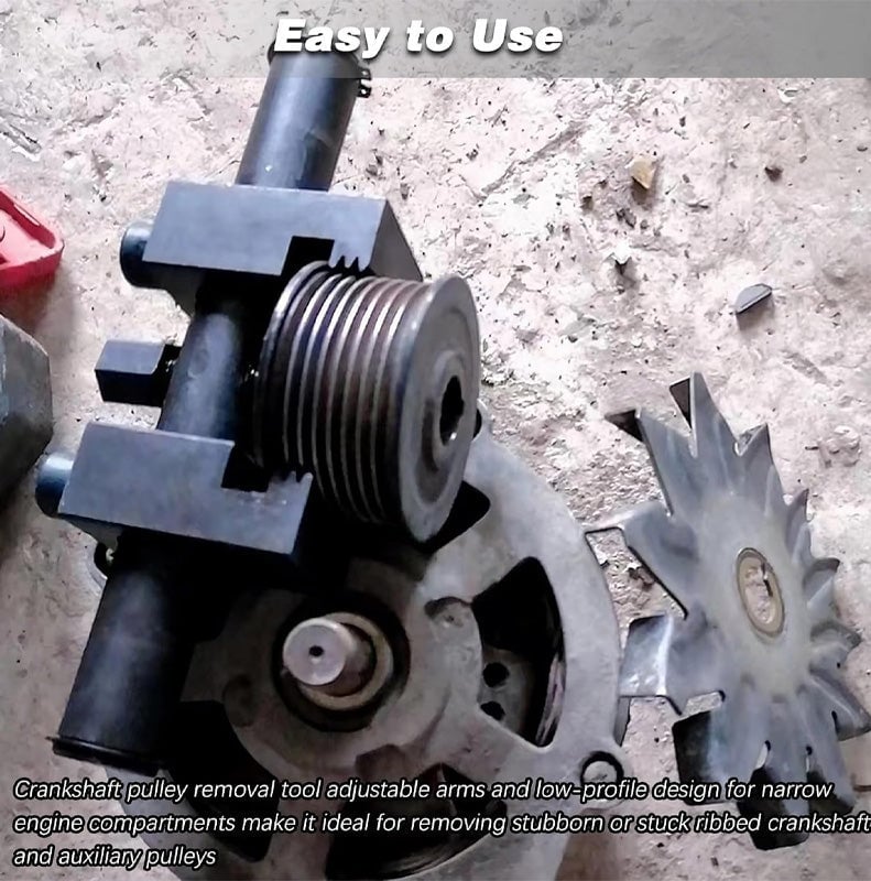Pulley and Belt Tensioner Set
