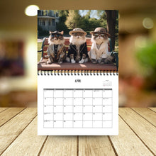 Load image into Gallery viewer, 2025 Stylish Cats Calendar/Gift For Cat Lover