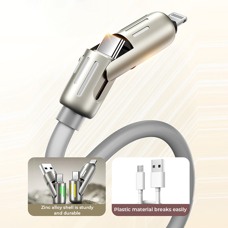 🔥240W 4-in-1 USB C Cable