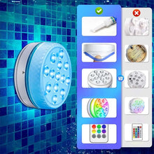 Load image into Gallery viewer, Double-Layer Waterproof Adhesive LED Pool Light
