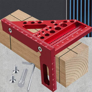 3D Multi-Purpose Carpenter's Triangle Square