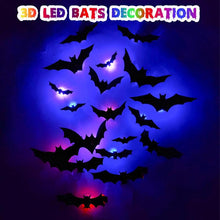 Load image into Gallery viewer, 3D Bat Design LED Decoration