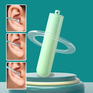 6 Counts Set Stainless Steel Spiral Ear Massage Cleaning Tool