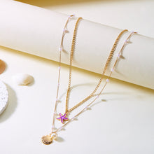 Load image into Gallery viewer, Cross Pearl Necklace