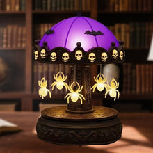 Load image into Gallery viewer, Edition Halloween Spinning Ghost Night Light