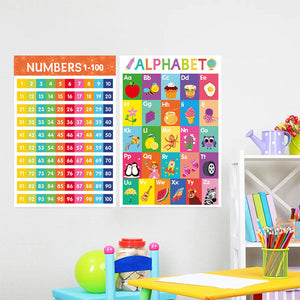 Colorful Educational Posters（16 PCS/SET ）