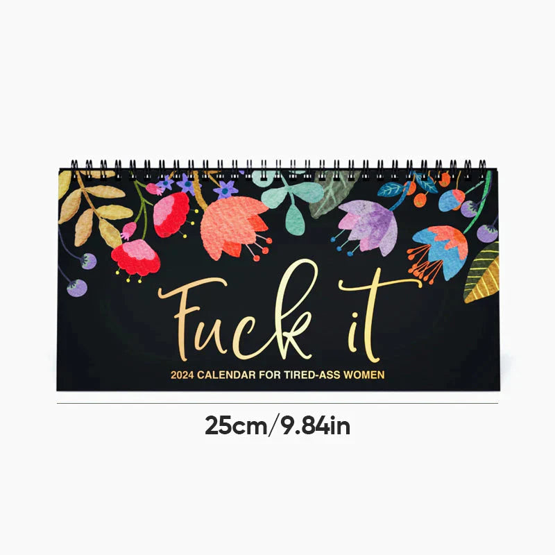 2024 Calendar For Tired