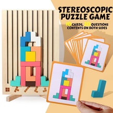 Load image into Gallery viewer, Wooden Stacking Puzzle Toy