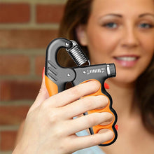 Load image into Gallery viewer, Adjustable electronic counting strength grip