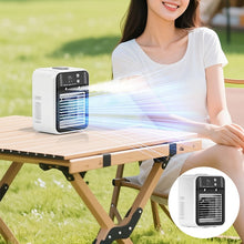 Load image into Gallery viewer, Portable 3-In-1 Cooling Fan with 2-Speed Mist