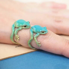 Load image into Gallery viewer, Latest-tree Frog Ring