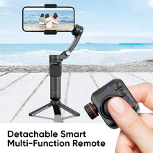 Load image into Gallery viewer, Smart 3-Axis Gimbal Stabilizer with AI Tracking – Professional Video Shooting Tool