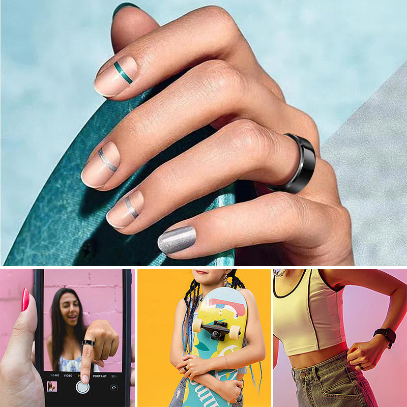 Multifunctional Smart Ring for Fitness & Photography