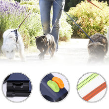 Load image into Gallery viewer, Pet automatic double leash