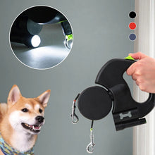 Load image into Gallery viewer, Pet automatic double leash