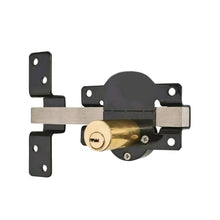 Load image into Gallery viewer, Garden gate spring crossbar lock