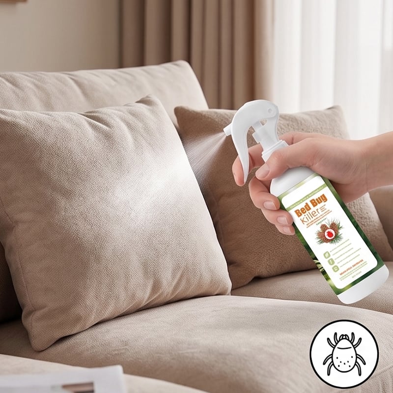 Plant-Powered Bed Bug and Mite Eliminator Spray