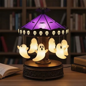 Edition Halloween Spinning Ghost Night Light