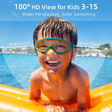 Load image into Gallery viewer, High Definition Waterproof Anti-fog Large Frame Swimming Goggles