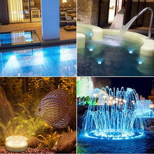 Load image into Gallery viewer, Double-Layer Waterproof Adhesive LED Pool Light