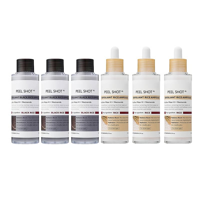 Gentle Exfoliating Ampoule – Black Rice