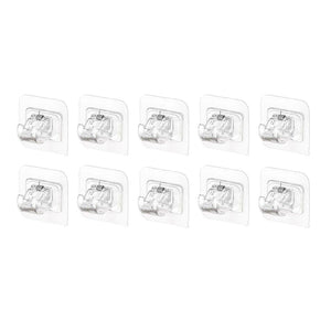 Transparent Hanging Rod Clip