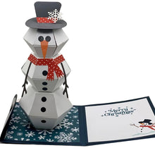 Load image into Gallery viewer, 3D Pop Up Christmas Card