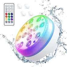 Load image into Gallery viewer, Double-Layer Waterproof Adhesive LED Pool Light
