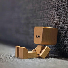 Load image into Gallery viewer, Shaking Wooden Man Figurine