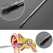 Load image into Gallery viewer, 6 Counts Set Stainless Steel Spiral Ear Massage Cleaning Tool
