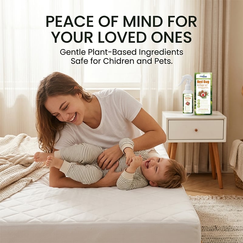 Plant-Powered Bed Bug and Mite Eliminator Spray