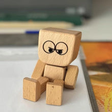 Load image into Gallery viewer, Shaking Wooden Man Figurine