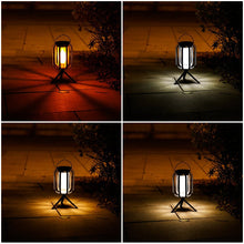 Load image into Gallery viewer, Solar lantern outdoor light with 4 Modes