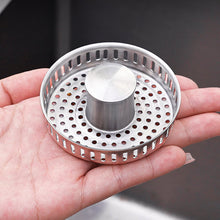 Load image into Gallery viewer, Upgraded 3-in-1 Kitchen Sink Drain Strainer