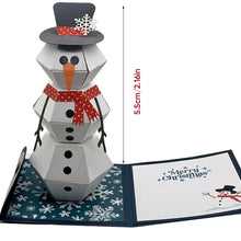 Load image into Gallery viewer, 3D Pop Up Christmas Card