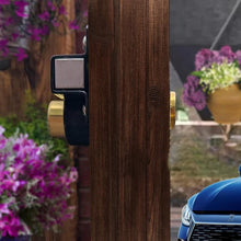 Load image into Gallery viewer, Garden gate spring crossbar lock