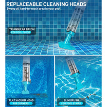 Load image into Gallery viewer, 3in1Cordless Rechargeable Powerful Motor Swimming Pool Vacuum Cleaner