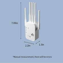 Load image into Gallery viewer, Upgraded 6-Antenna WiFi Extender 1200Mbps