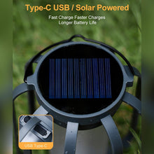 Load image into Gallery viewer, Solar lantern outdoor light with 4 Modes